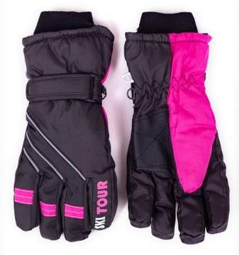 Yoclub зимові лижні рукавички рука 18 см