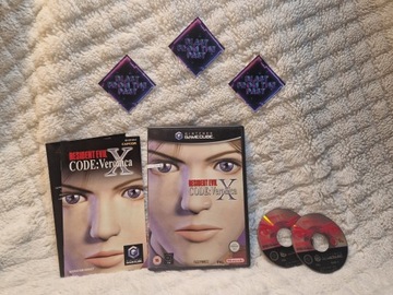 Resident Evil Code Veronica X 9/10 & 9/10 ENG Gamecube