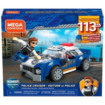 Блоки Mega Construx поліцейська машина (GLK52)