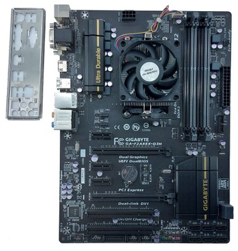 Материнская плата ATX Gigabyte GA-F2A88X-D3H + AMD A8-5600K FM2 4XDDR3 HDMI VGA