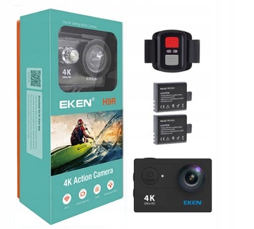 EKEN H9R 4k 2xbat спортивна камера WiFi пульт дистанційного керування / код