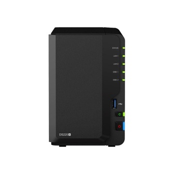 Synology DS220 + - файловый сервер нас, RAID1, нас