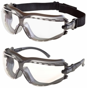 Защитные очки + прокладка + резинка-MSA