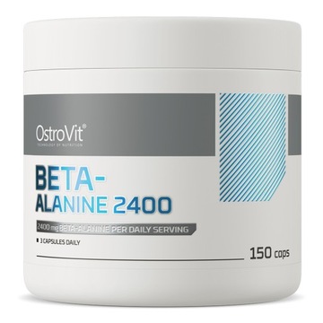 OstroVit Beta-Alanine 2400 mg 150 CAPS насос мощность перед тренировкой сила