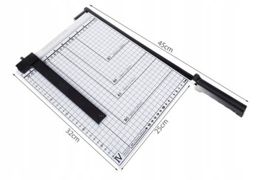 Різак для паперу формату A4-B7 металевий, міцний, регульований