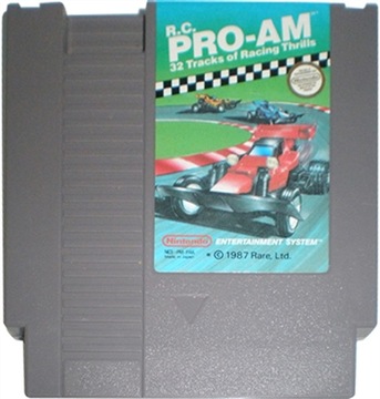 R. C Pro AM - NINTENDO NES PAL A-Сэм картридж