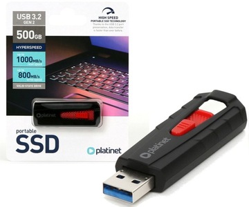 SSD Pen-drive 500GB USB 3.2 1000MB/S высокоскоростной