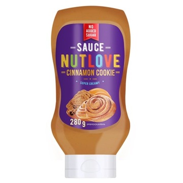 ALLNUTRITION NUTLOVE SAUCE CINNAMON COOKIE 280 г