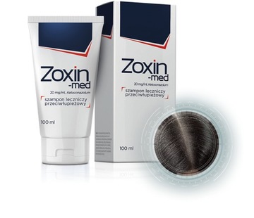 Zoxin-med лечебный шампунь против перхоти, 100