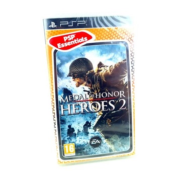 НОВЫЙ MEDAL OF HONOR HEROES 2 PSP ВЫПУСК ESSENTIALS POSLKIE PAL RU