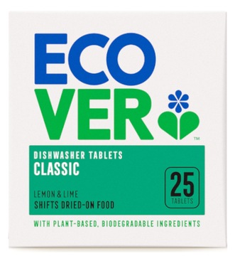 Ecover Classic екологічно чисті таблетки для посудомийної машини
