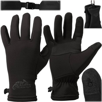 HELIKON зимние перчатки мужские перчатки Tracker OUTBACK черный r. L