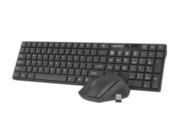 NATEC 2 в 1 Клавиатура + Мышь ската США комплект
