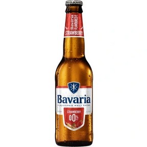 BAVARIA клубничное безалкогольное пиво 330мл