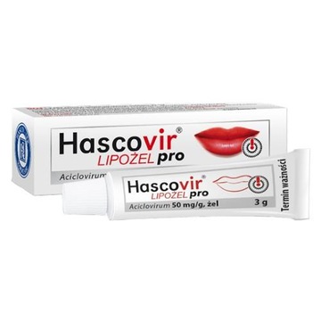 Hascovir lipogel pro - 3 г