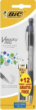 Механический карандаш Bic Velocity PRO 0,5 мм со сменными картриджами HB-серый