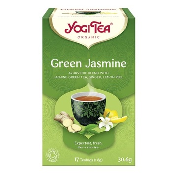 Зелений жасминовий чай біо 30,6 г - Yogi Tea
