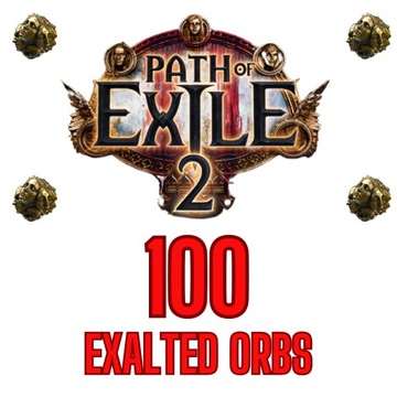 100 EXALTED ORB Path of Exile 2: Standard SC ORBY Нова ліга POE2