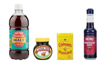 COLMAN-S MARMITE HEINZ MALT WORCESTER * НАБОР ВЕЛИКОБРИТАНИИ