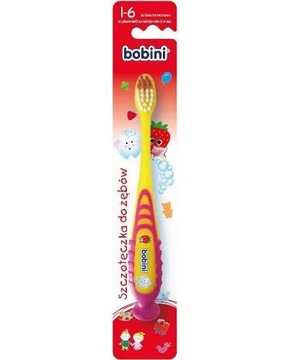Дитяча зубна щітка Bobini 1-6 м'яка
