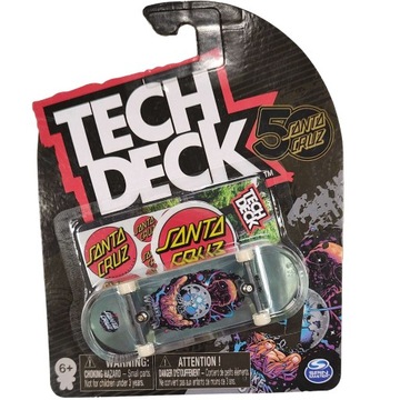 СКЕЙТБОРД САНТА КРУС ЧЕРЕП ГРИФ + TECH DECK НАКЛЕЙКИ