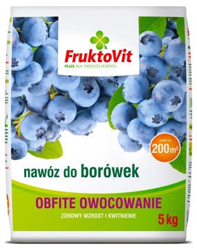 ФРУКТОВІТ ДОБРИВО ДЛЯ ЧОРНИЦІ КИСЛОЛЮБНОЇ 5КГ ФРУКТИ