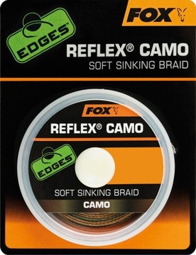 Плетеный поводок Fox Edges Reflex Camo 25lb / 20m Camo