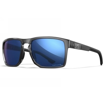 Тактичні окуляри Wiley X FOUNDER Captivate Polarized Blue Mirror Gloss Cry