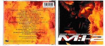 CD Mission Impossible 2 саундтрек 2000 музыка Metallica Limp Bizkit