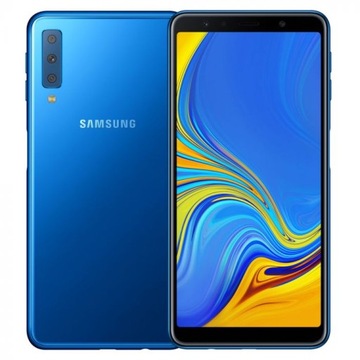 Смартфон Samsung Galaxy A7 4 ГБ / 64 ГБ синій 2018