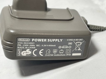Оригинальное зарядное устройство Nintendo DS Lite NDS USG-002