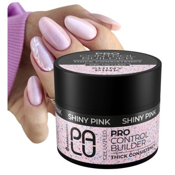 PALU будівельний гель BUILDER GEL SHINY PINK 45 г