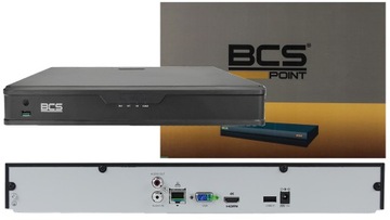 IP-рекордер BCS-P-NVR0902-4K-E / 9ch 8Mpx H. 265 + 