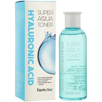 Зволожуючий тонік FarmStayHyaluronic Acid Super Aqua Toner 200ml