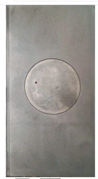 Чавунна плита з одним отвором 63 x 31,5
