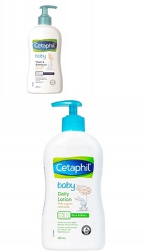 Cetaphil baby набор шампунь & лосьон 2x400ml.