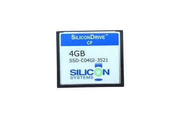 Карта памяти CompactFlash 4GB SiliconDrive Silicon Systems