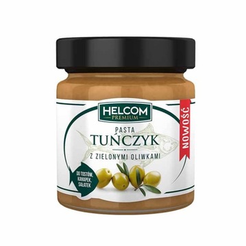 Паста тунець з зеленими оливками Helcom 0,18 кг