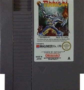 Super Turrican-NINTENDO NES PAL A-Сэм картридж