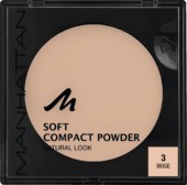 MANHATTAN Soft Compact Powder 9G. 3 Beige