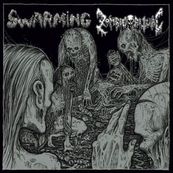 SWARMING / ZOMBIE RITUAL-SPLIT (7 EP VINYL