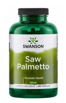 Swanson Saw Palmetto 540mg 250kaps пальма