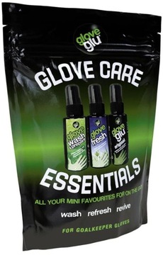 Набор для ухода за вратарскими перчатками GLOVE GLU Care Essentials 3x50ml
