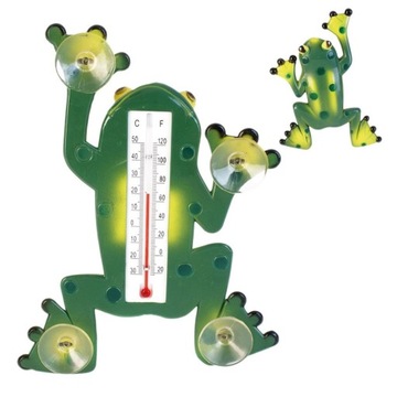 Термометр вікна жаба відкритий для вікна присоски