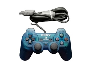 PlayStation DualShock Синій Прозорий