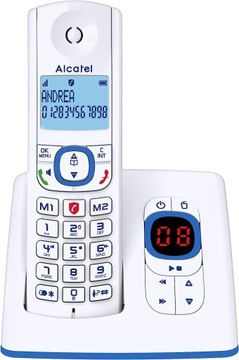 Alcatel F530 голосовой беспроводной стационарный телефон автоответчик