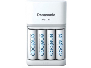 Зарядний пристрій PANASONIC Eneloop BQ-CC55 + 4xaa 2000mAh