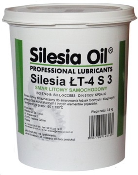 SILESIA OIL lt - 4S3 литиевая смазка 0,8 кг