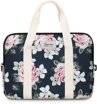 Жіноча сумка для ноутбука 15,6 квіти плече велика сумка тонкий ZAGATTO