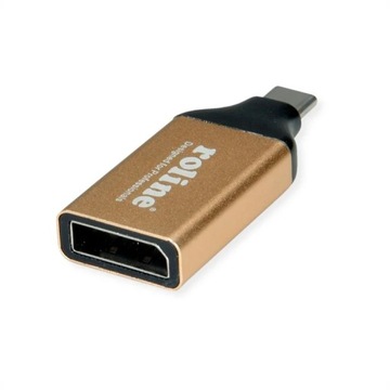 ROLINE 12.03.3232 внешняя видеокарта usb 4096 x 2560 px золото